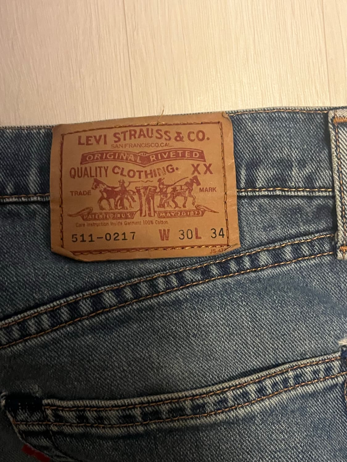 리바이스 511 30 상품이미지3