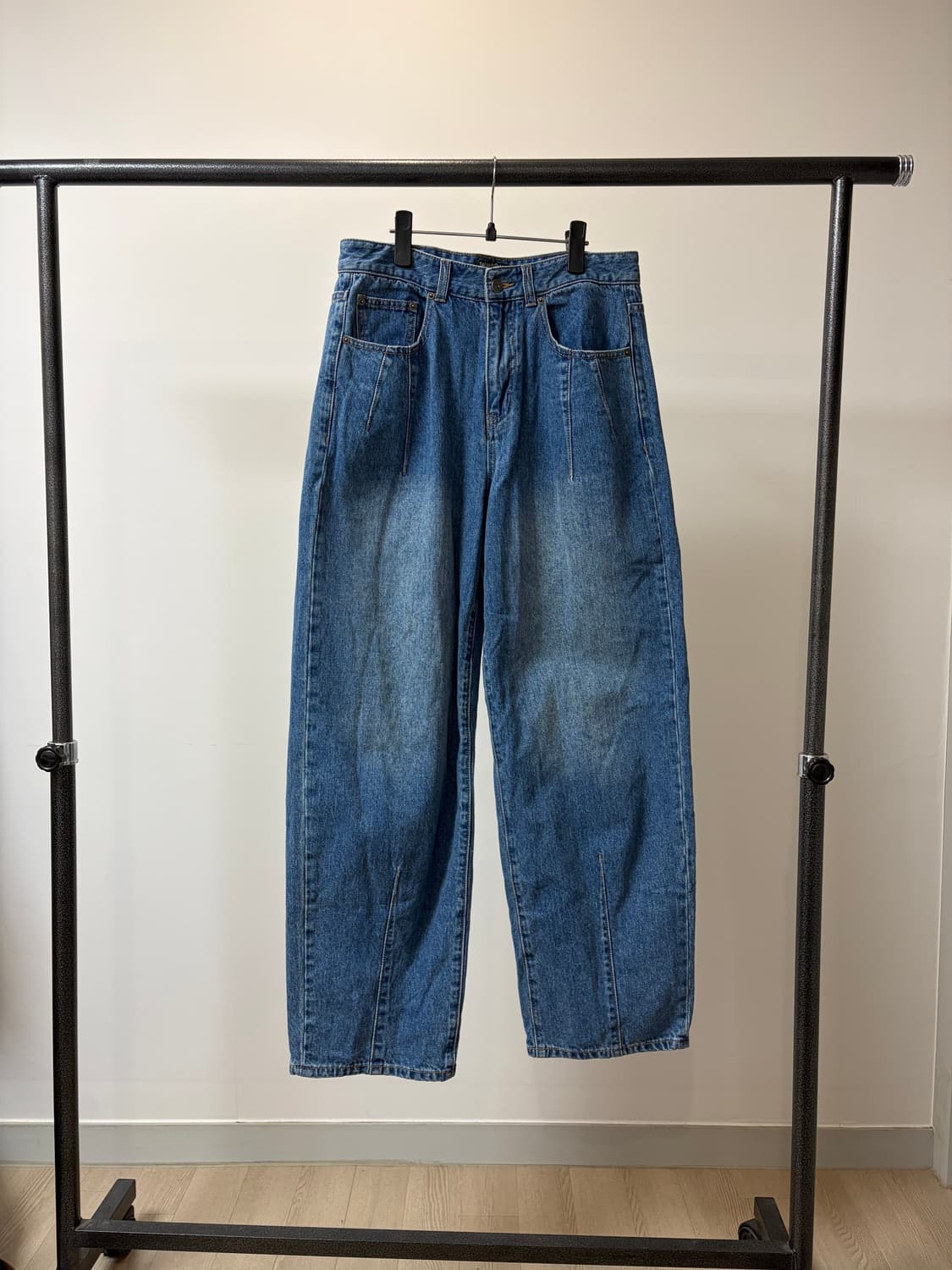 (30) 인세인개러지 x 슬로우 보이 콜라보 벌룬핏 데님 팬츠 상품이미지2