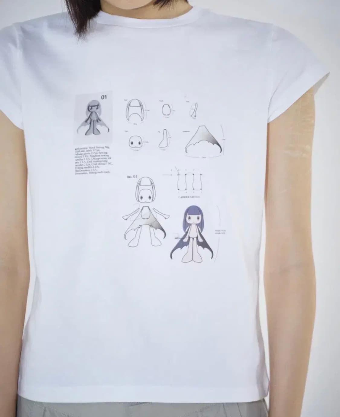 코이세이오 LEGNA T-SHIRT WHITE 상품이미지2