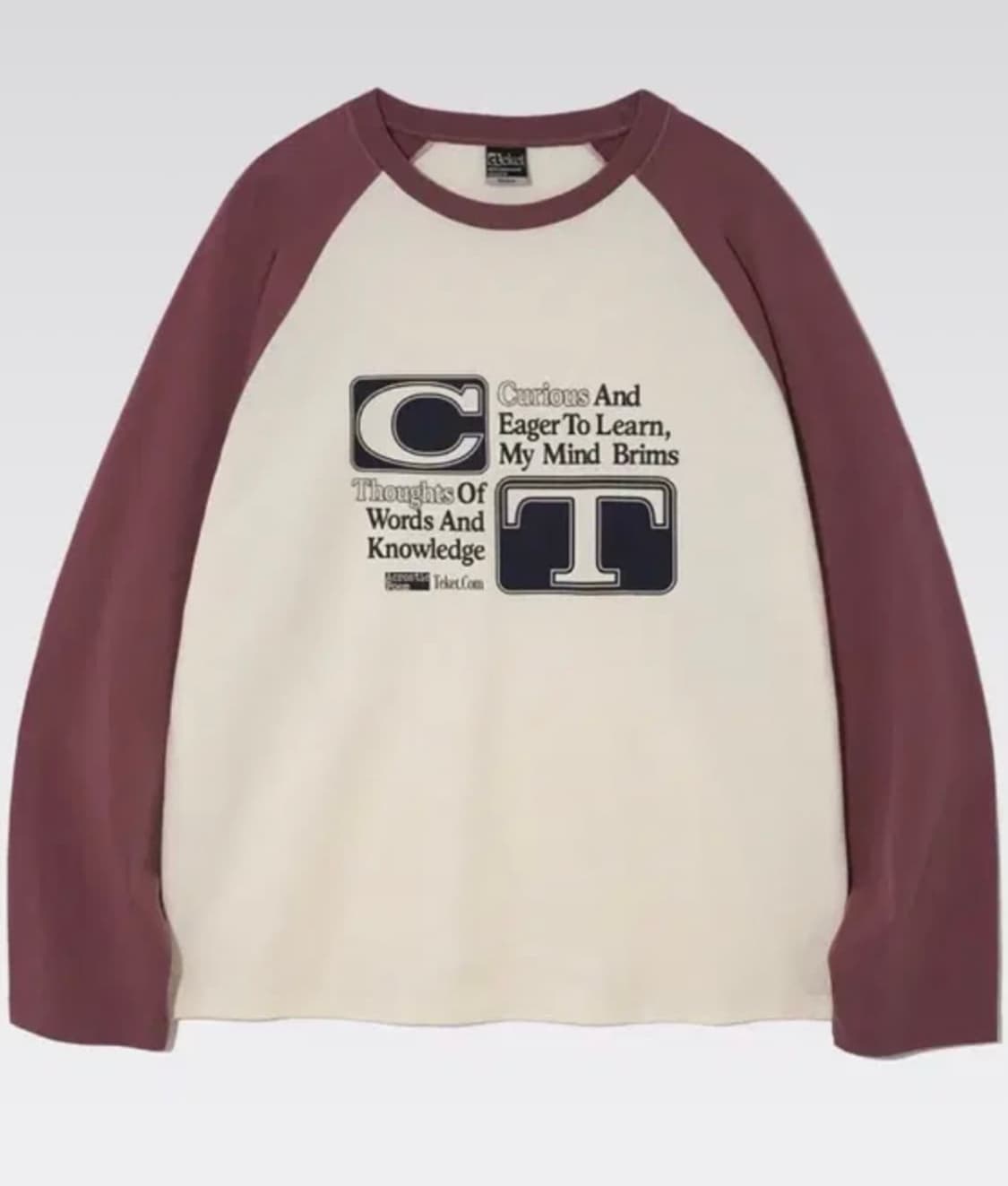 테켓 미닝 롱슬리브 M 상품이미지1