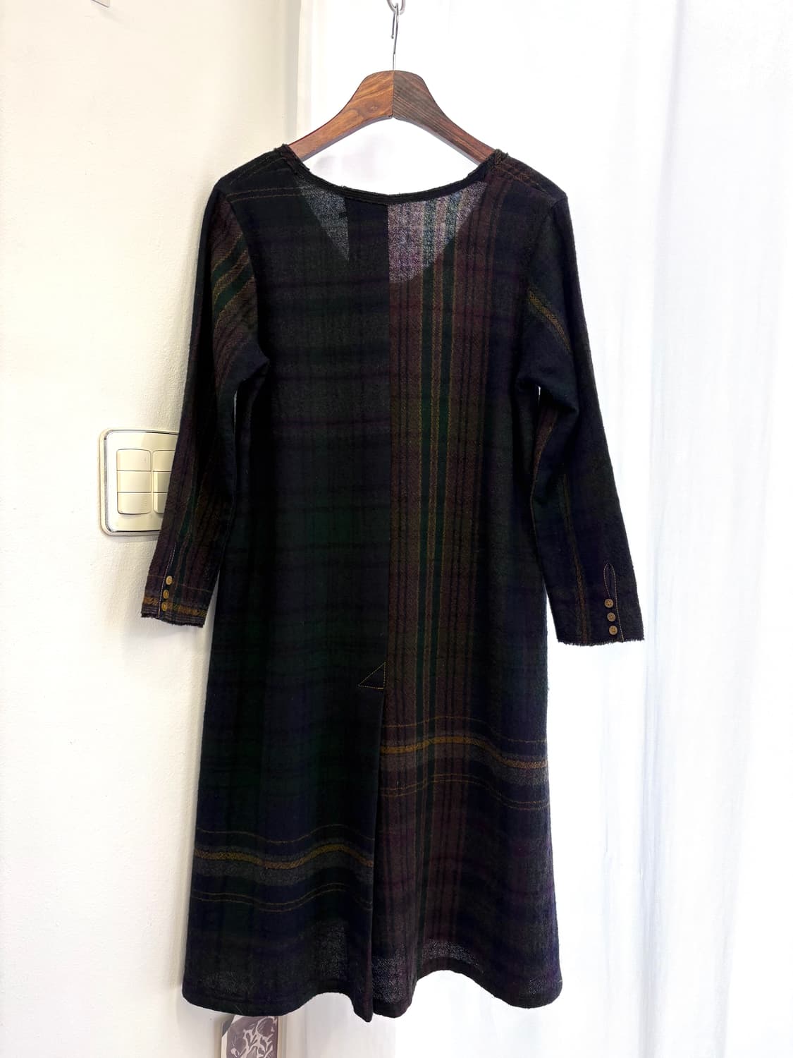 PAL'LAS PALACE 울 체크 페어리 원피스 JPN 상품이미지5