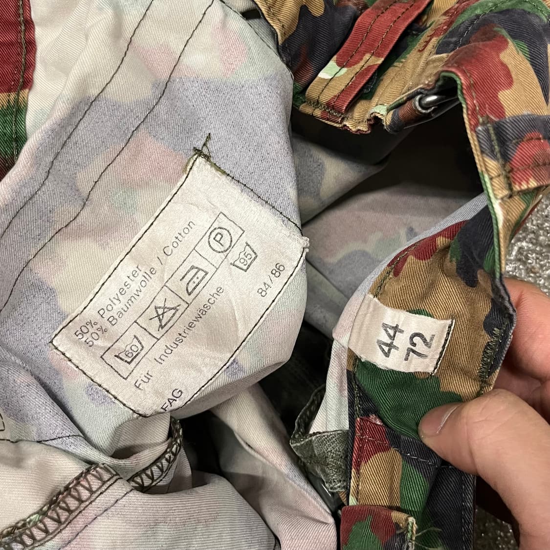 80s 스위스군 M83 필드 팬츠 (33”) 상품이미지8