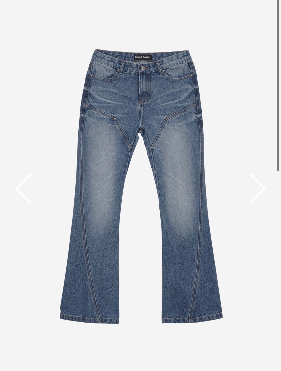 베이컨트 아카이브 BELIN BOOTS-CUT DENIM 베를린 부츠컷 상품이미지5