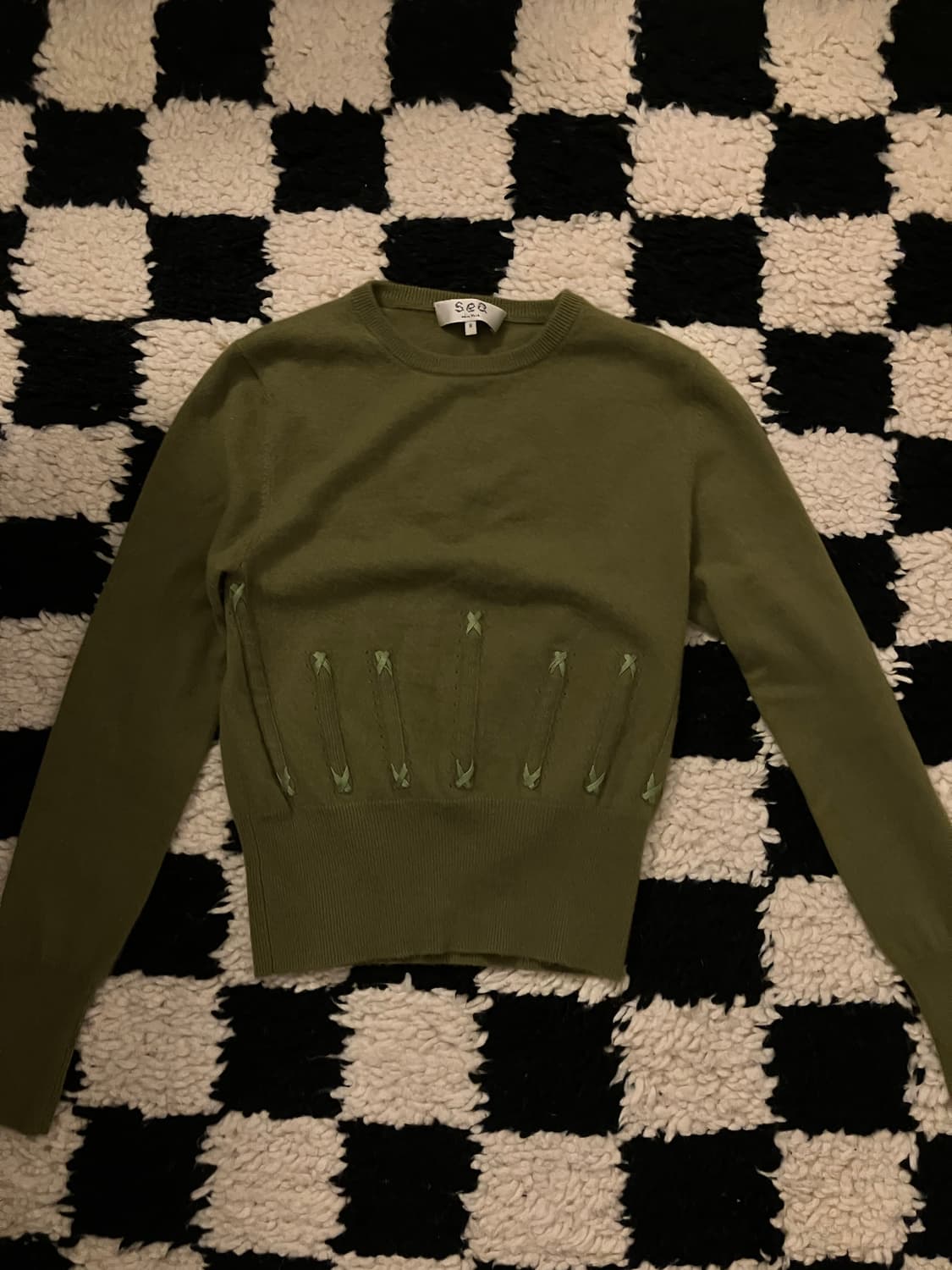 Sea NY 초록 니트 상품이미지1