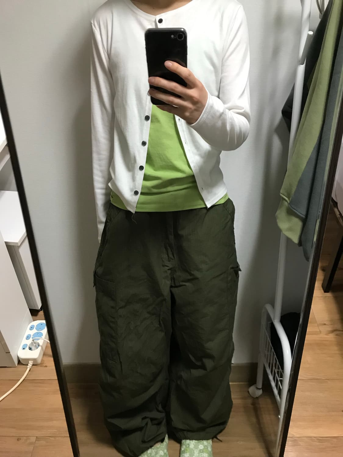 카키 카고팬츠 상품이미지2