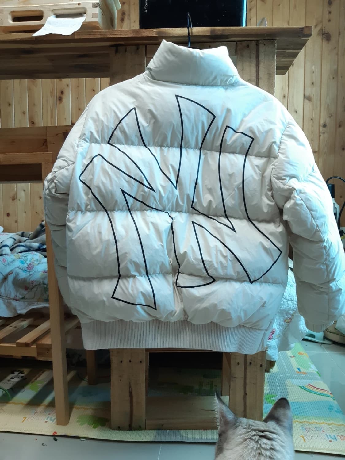 MLB 뉴욕 양키즈 덕다운패딩 상품이미지1