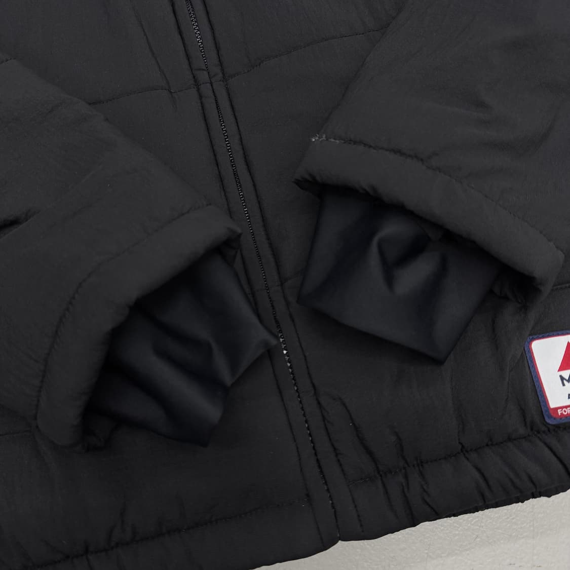 마제스틱 나일론 올드스쿨 배색 패딩 점퍼 자켓 상품이미지7