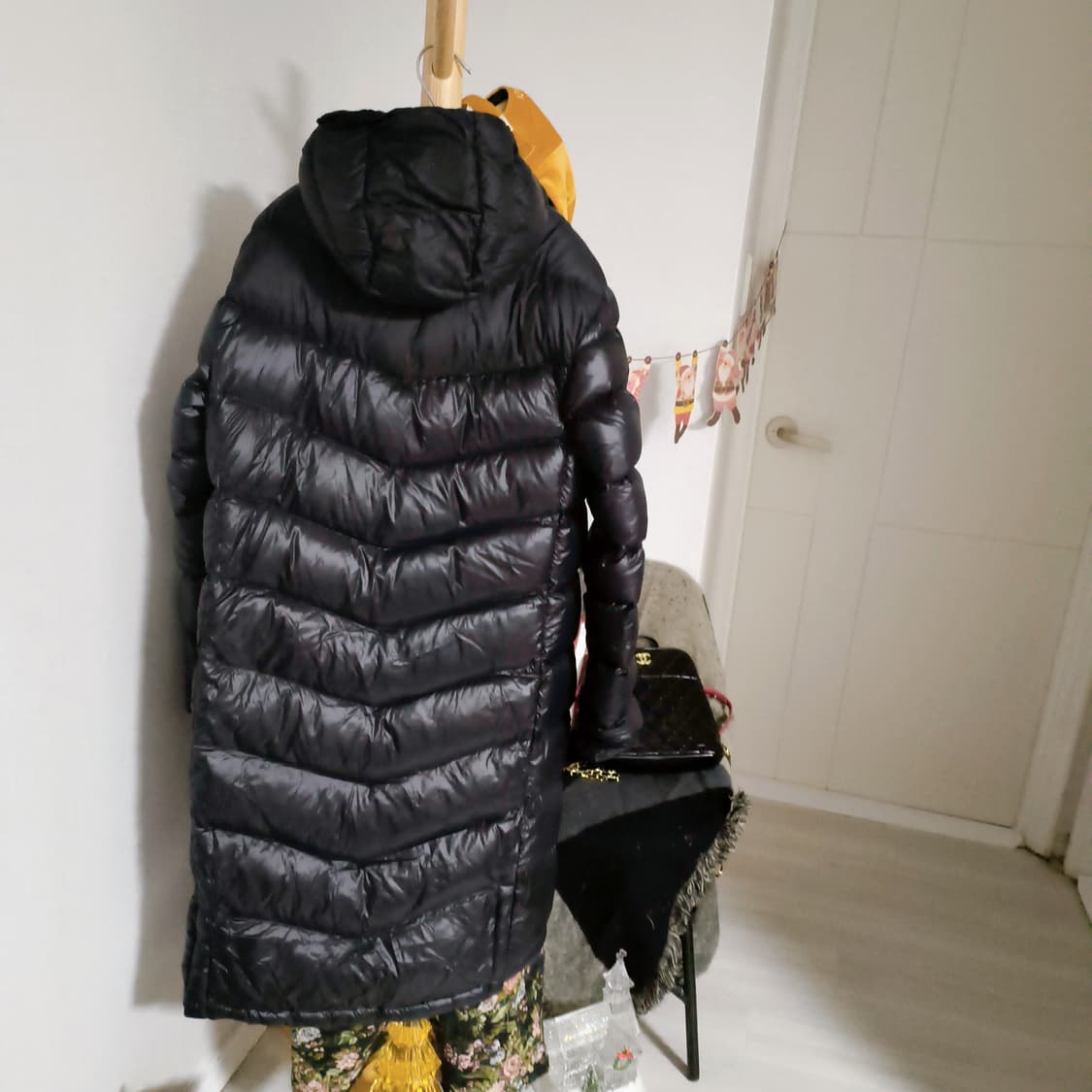 아디다스 롱 후드 패딩 점퍼 상품이미지2
