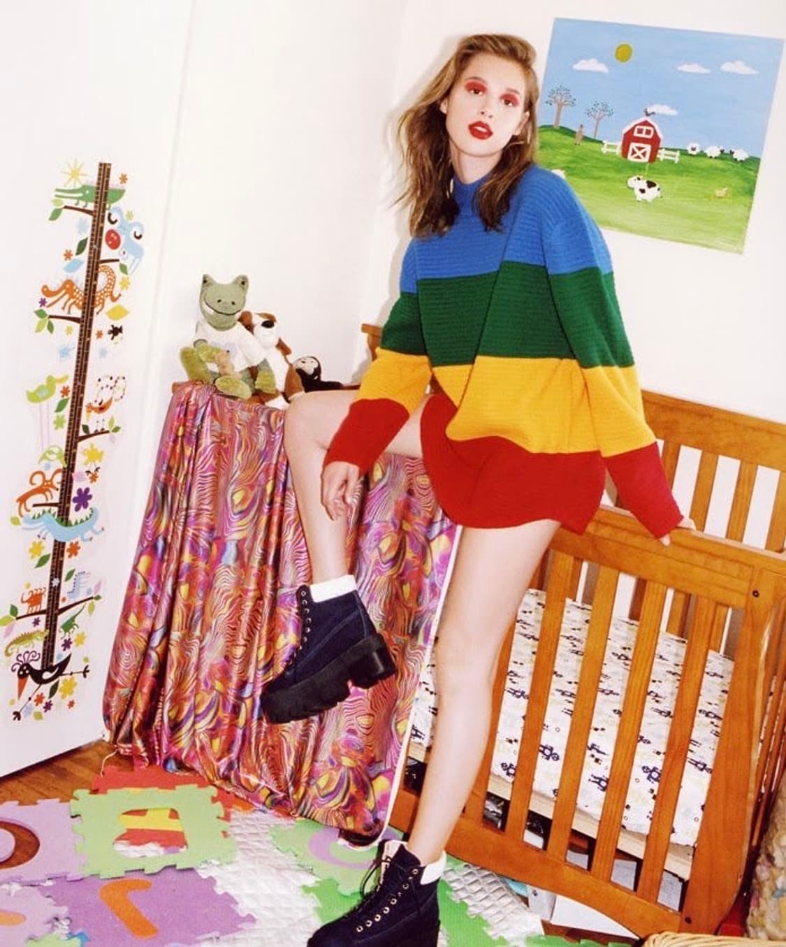 UNIF 유니프 crayola 스웨터 상품이미지4