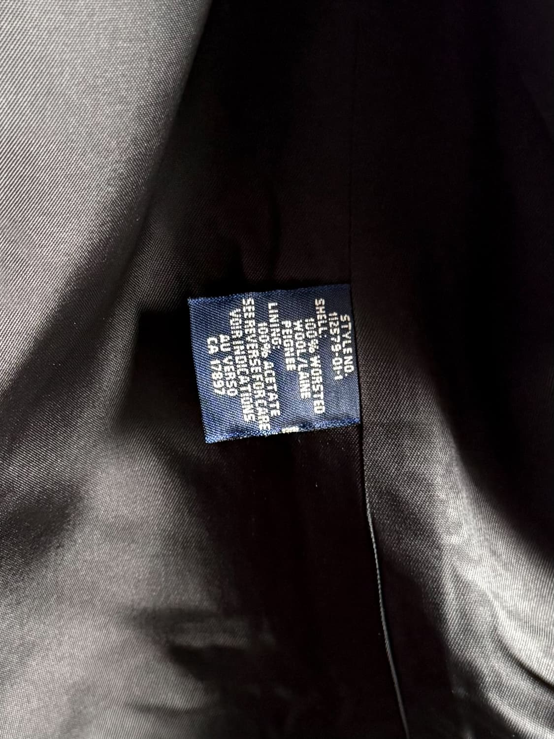 Old GAP Wool Blazer Jacket Navy 상품이미지5