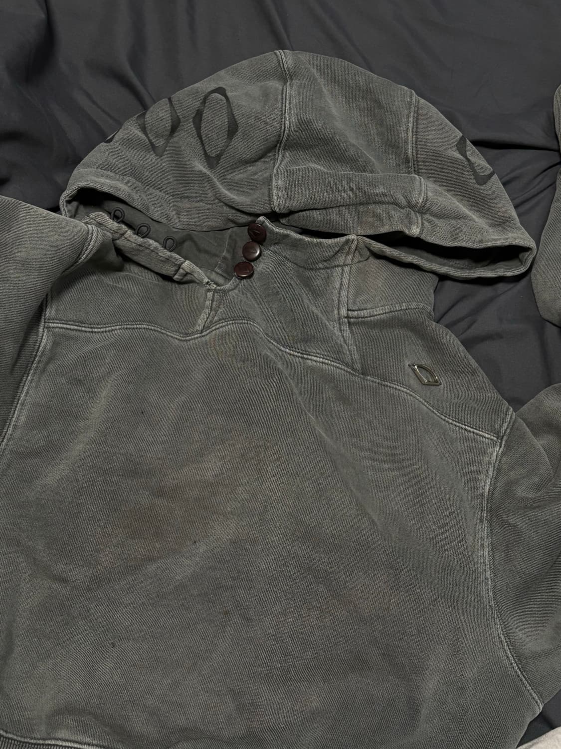 미스치프 크롭 후드  상품이미지2