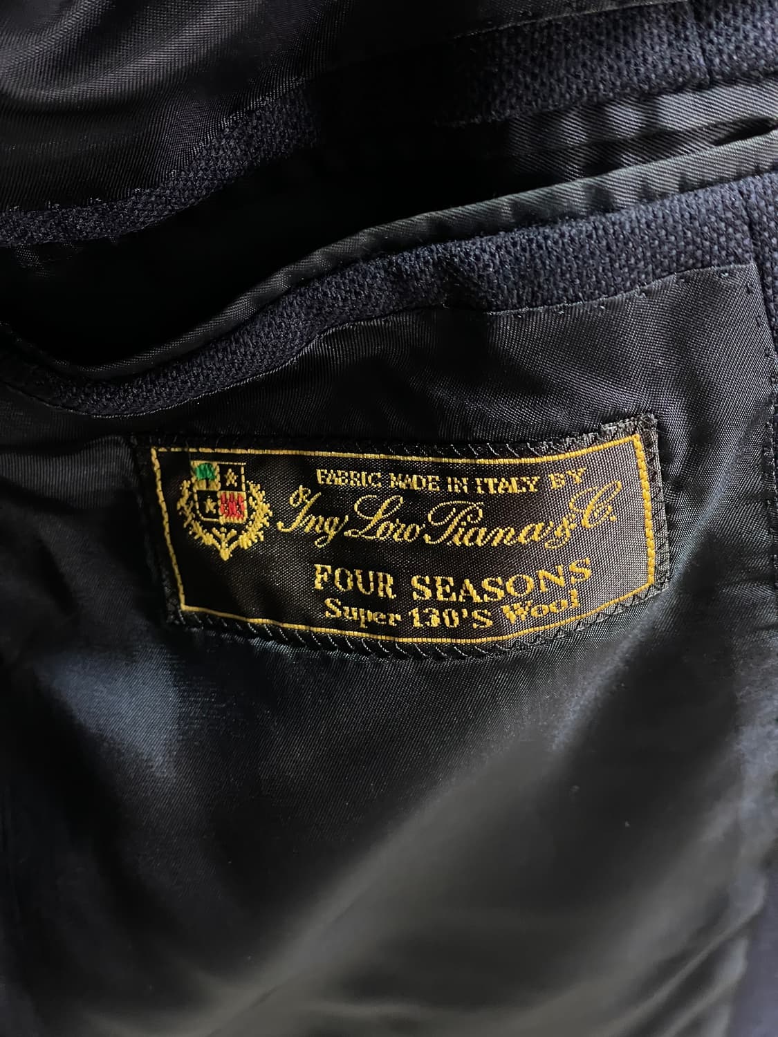 링자켓 로로피아나 네이비 홉색 스포츠 자켓 44 상품이미지3