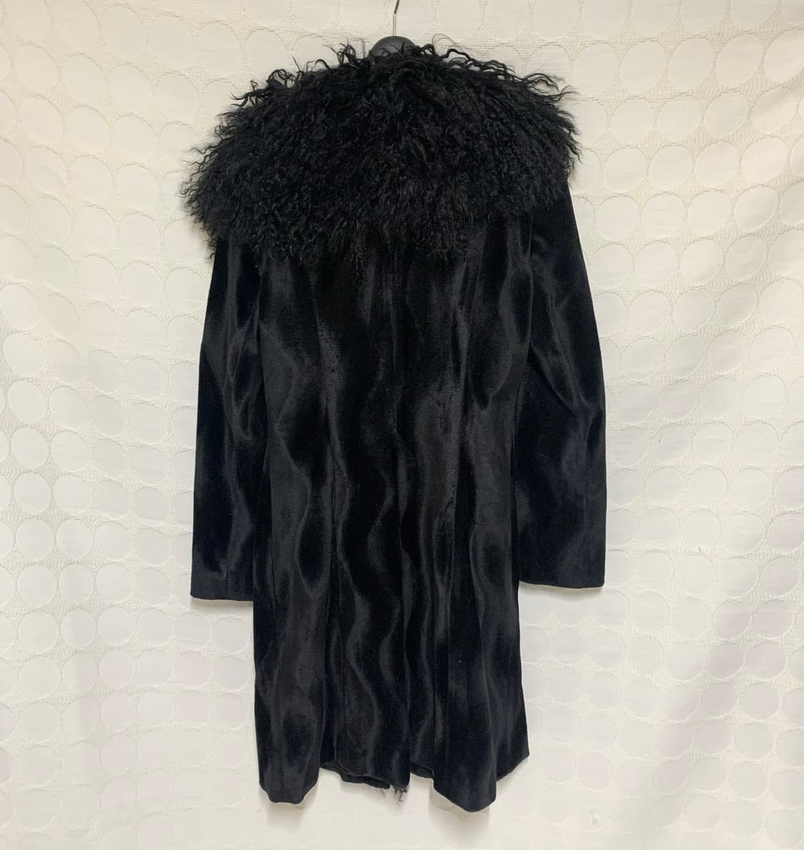 vintage black fur coat 상품이미지5