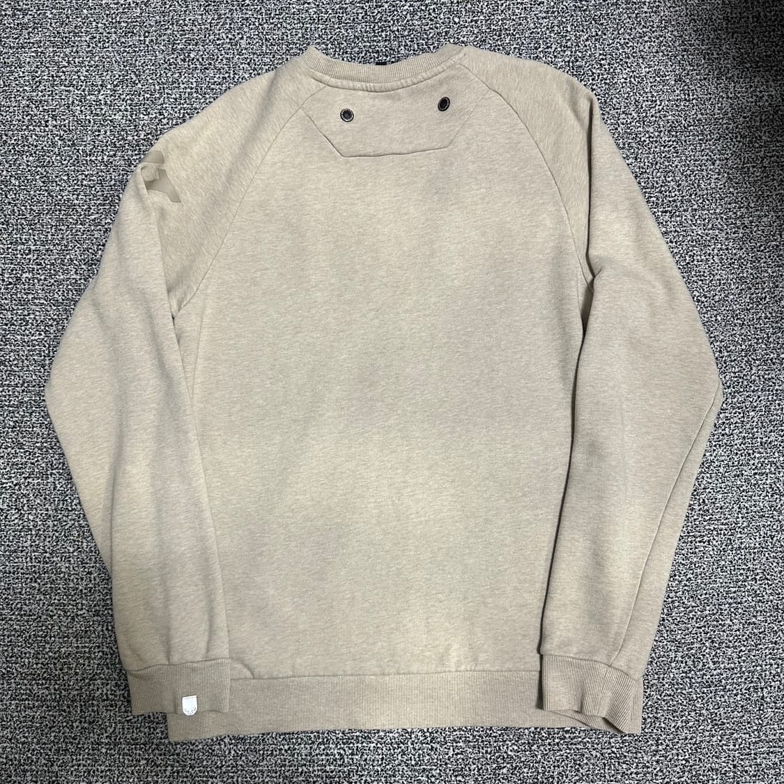 (XL) 다이나핏 베이지 맨투맨 티셔츠 상품이미지4