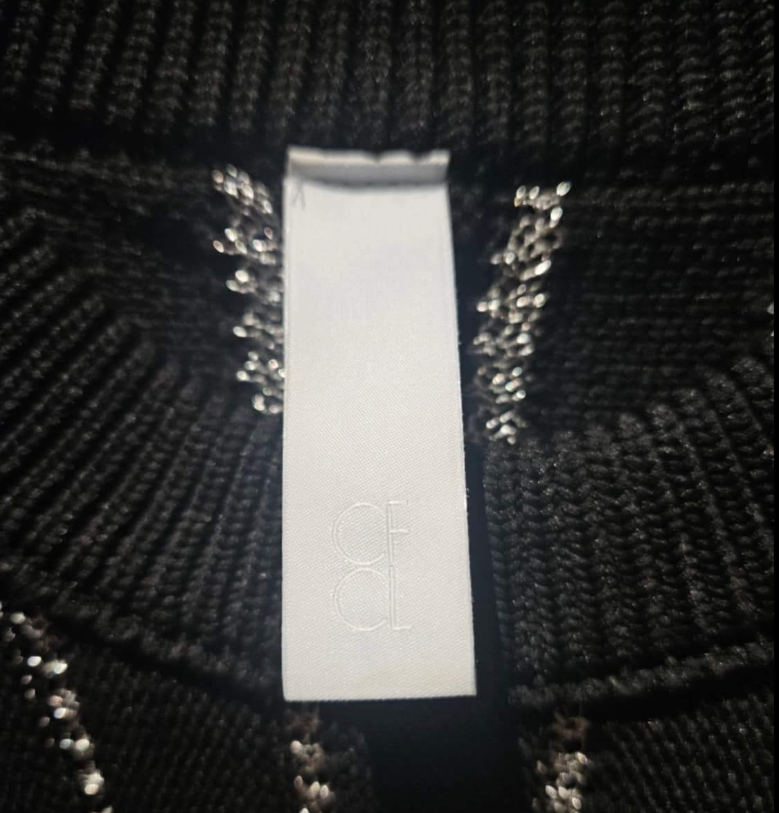 CFCL /유니섹스/ 탑/블랙&실버 상품이미지2