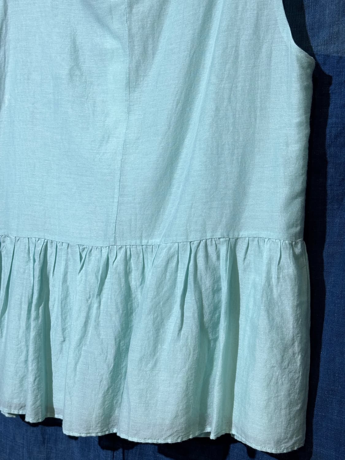 44-55 ) MARELLA Aqua Gather Blouse 상품이미지9