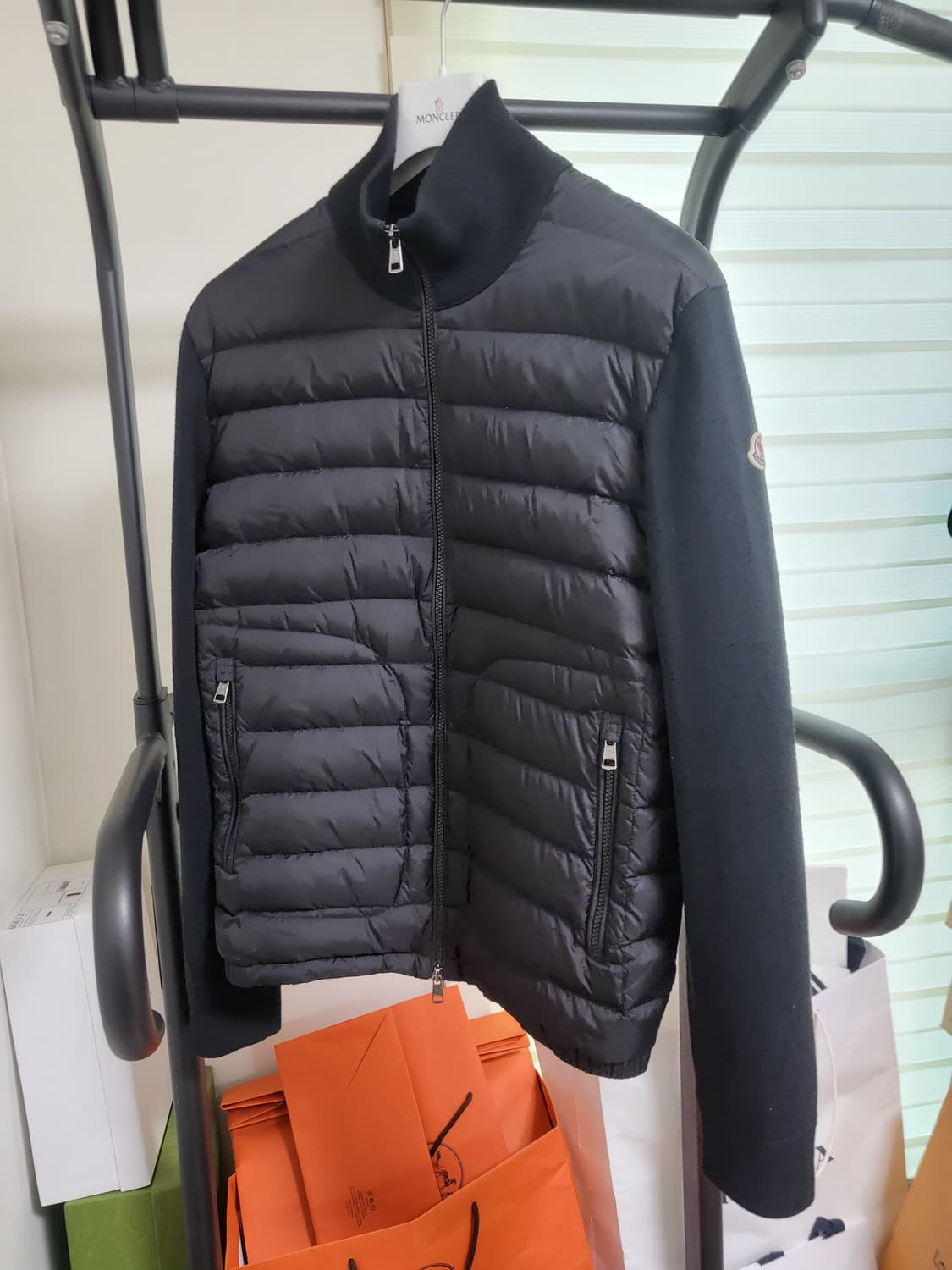 23FW 몽클레어 트리콧 니트패딩 XL 상품이미지1