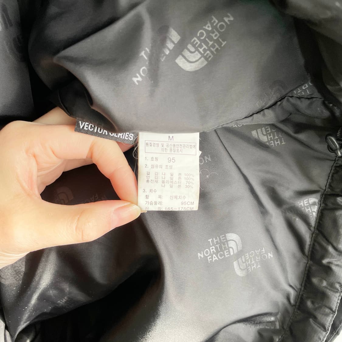 C2 노스페이스 벡터시리즈 자켓 95사이즈 상품이미지6
