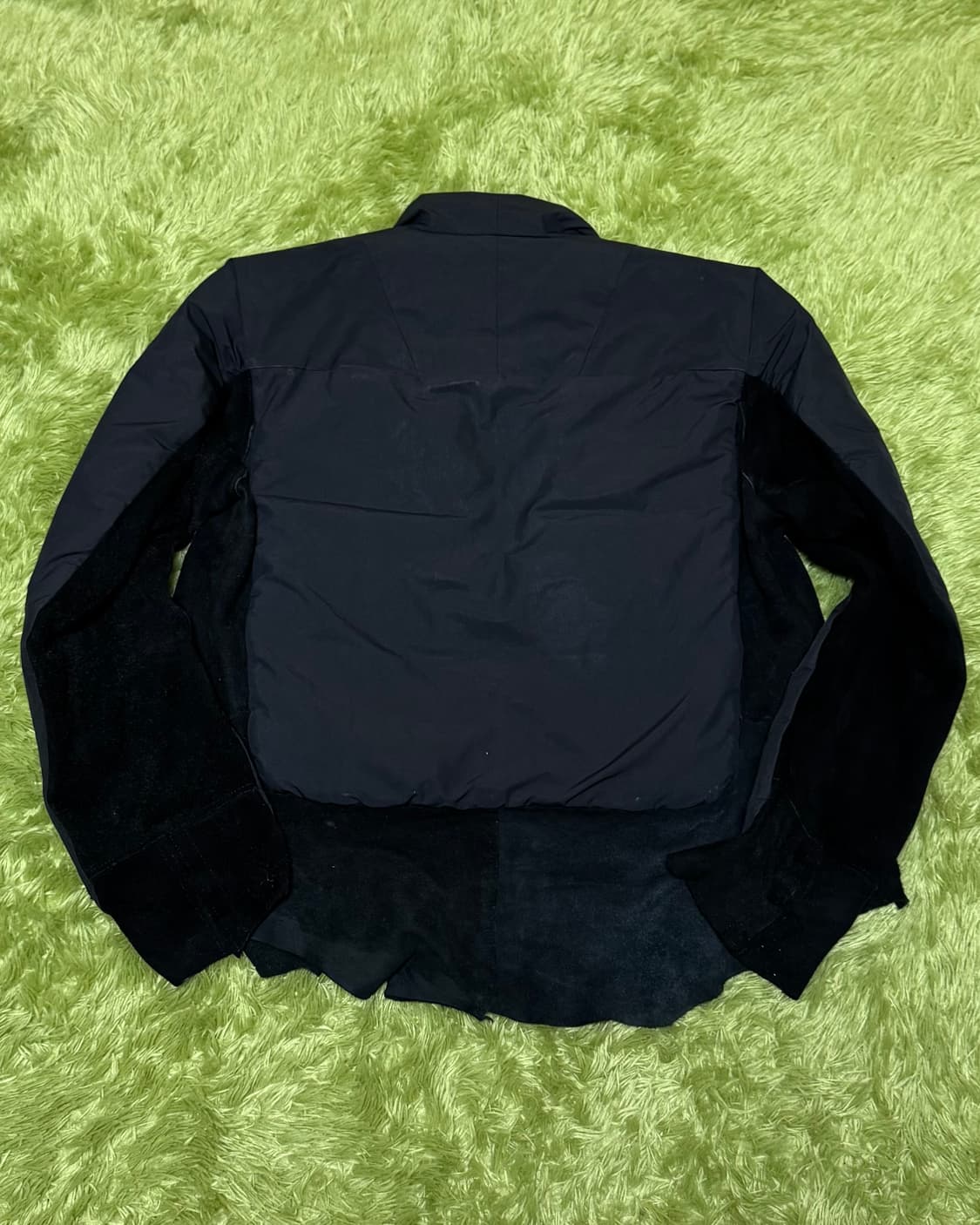 솔로이스트 15aw 러프아웃 디어스킨 패딩 상품이미지2