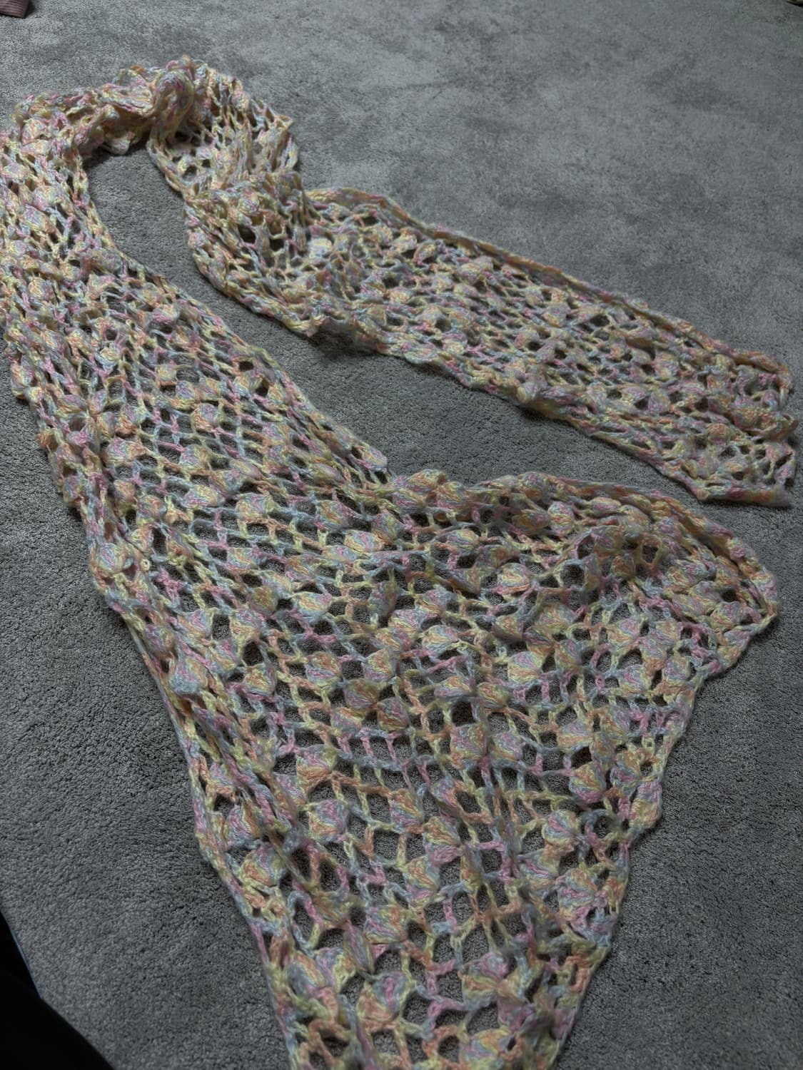 Vintage fairy grunge fishnet muffler 상품이미지3