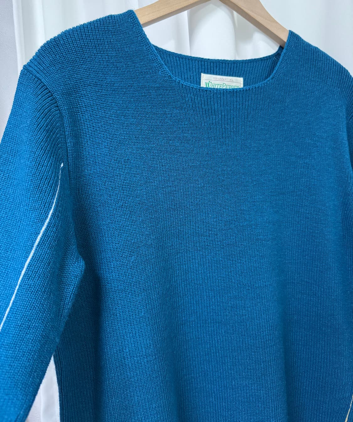 [새상품] 화이트페퍼 청록색 니트 상품이미지5