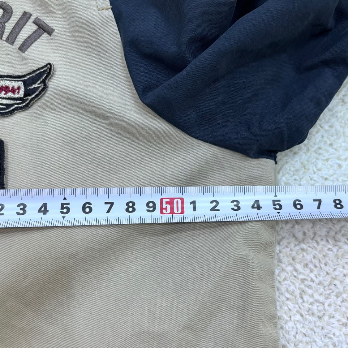 실측확인 지프 빈티지 항공 점퍼 자켓 0410E 상품이미지8