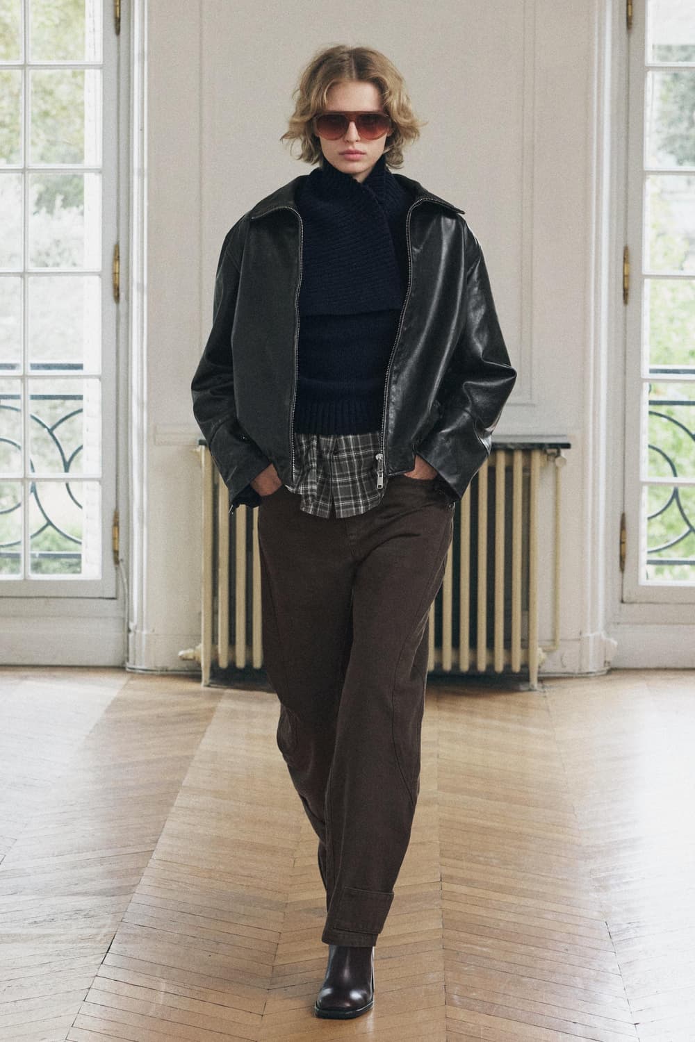 자라 레더 컬렉션 메인 가죽 자켓 상품이미지4