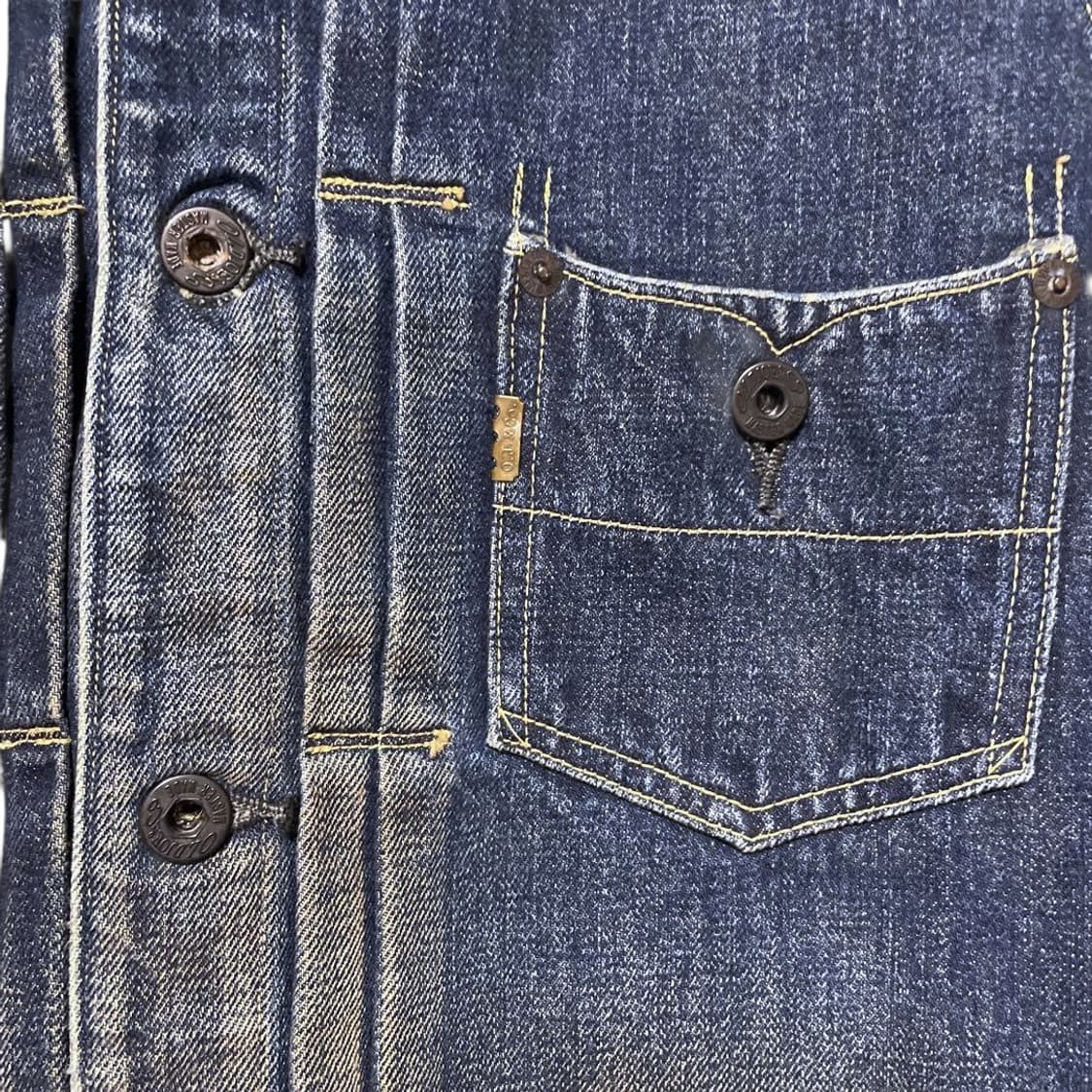올드조 빈티지 페이딩 1타입 데님 자켓 상품이미지5