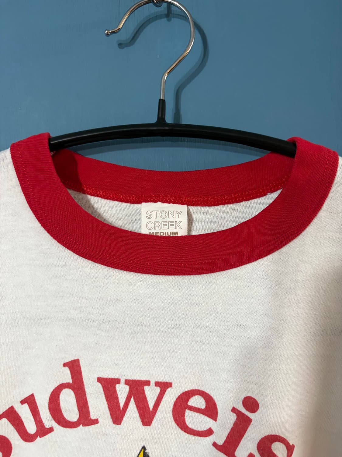 80-90‘s Budweiser 'King of Beers' Ringer 상품이미지5