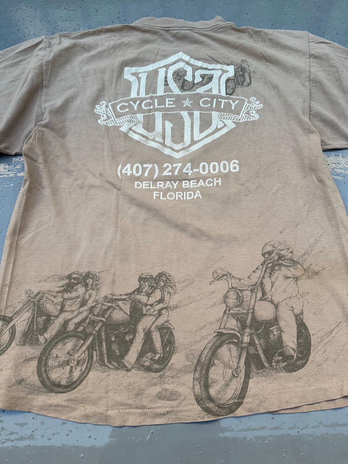 [빈티지] •Vintage Cycle City Tee 상품이미지2