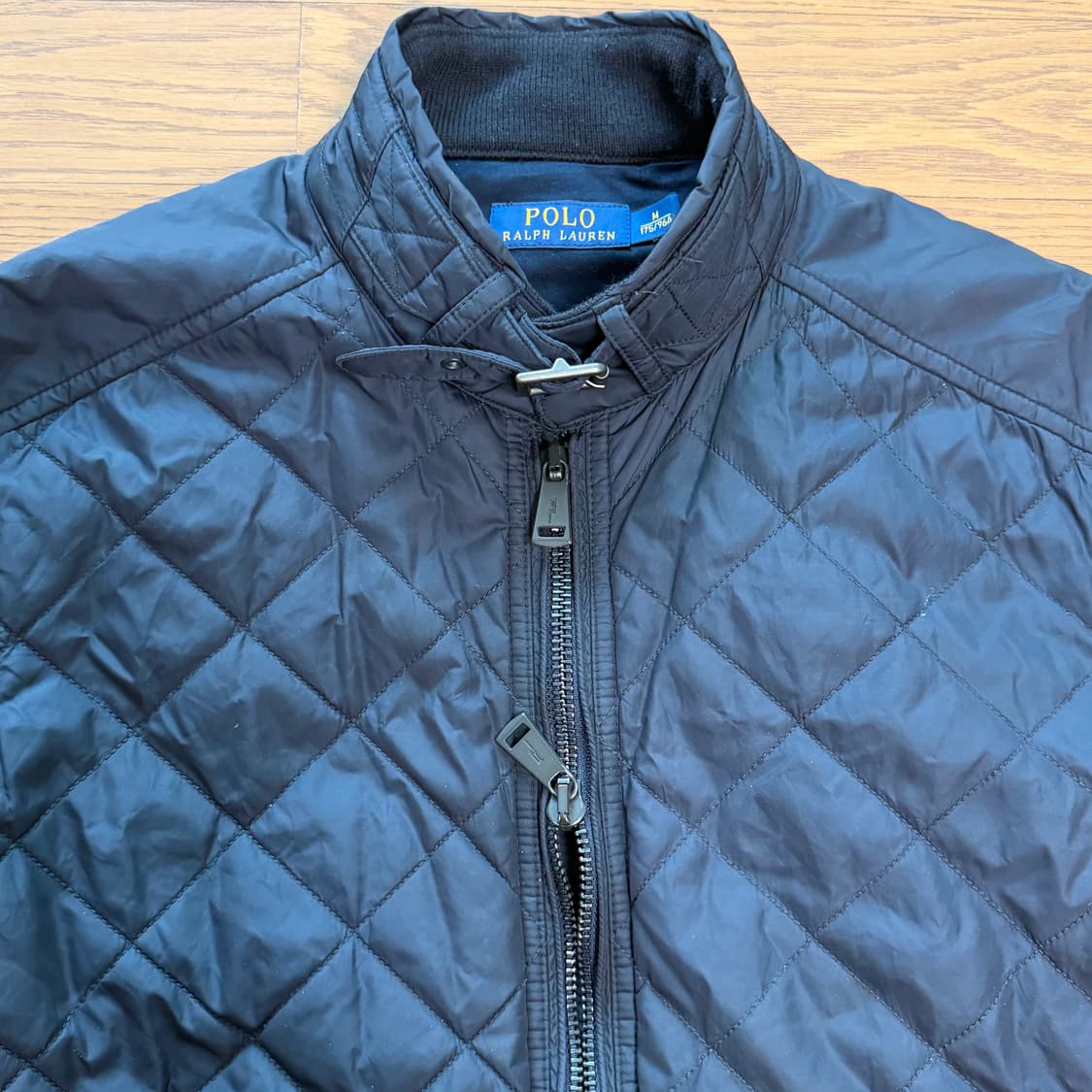 폴로 랄프로렌 투웨이 바이커 블루종 퀄팅 자켓 상품이미지2