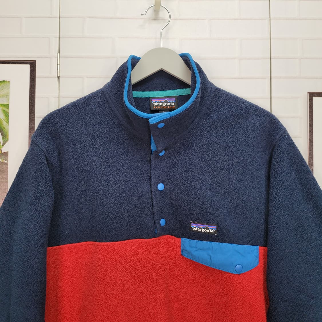파타고니아 신칠라 스냅 플리스 풀오버 긴팔 트셔츠 S사이즈 상품이미지3