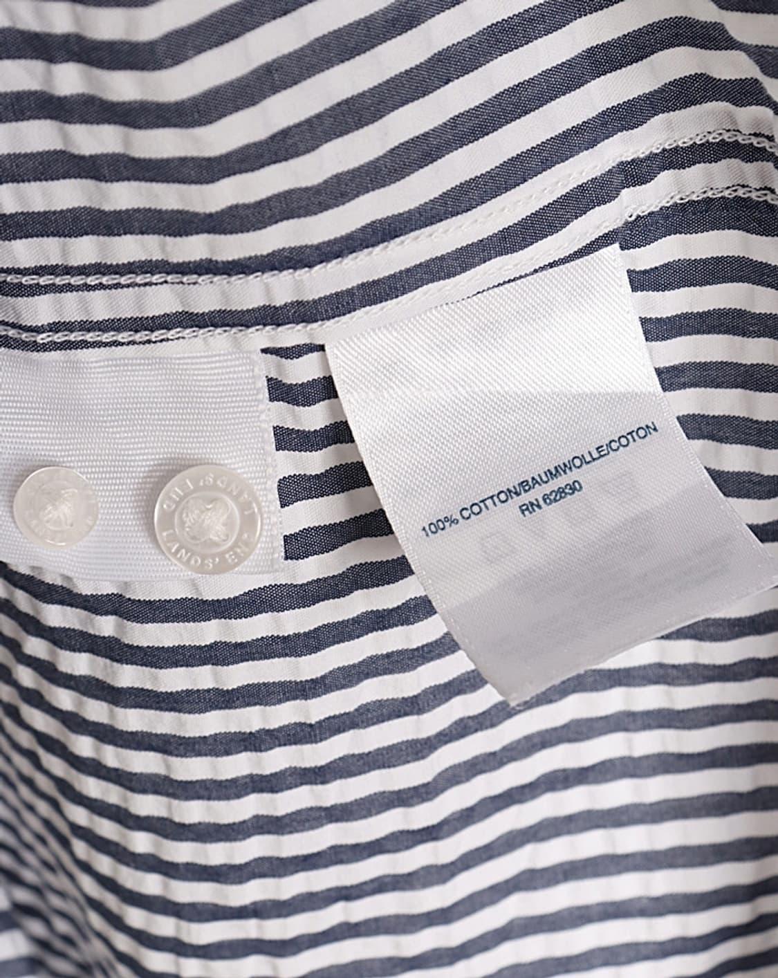 LANDS'END Seersucker Stripe Shirts 상품이미지7