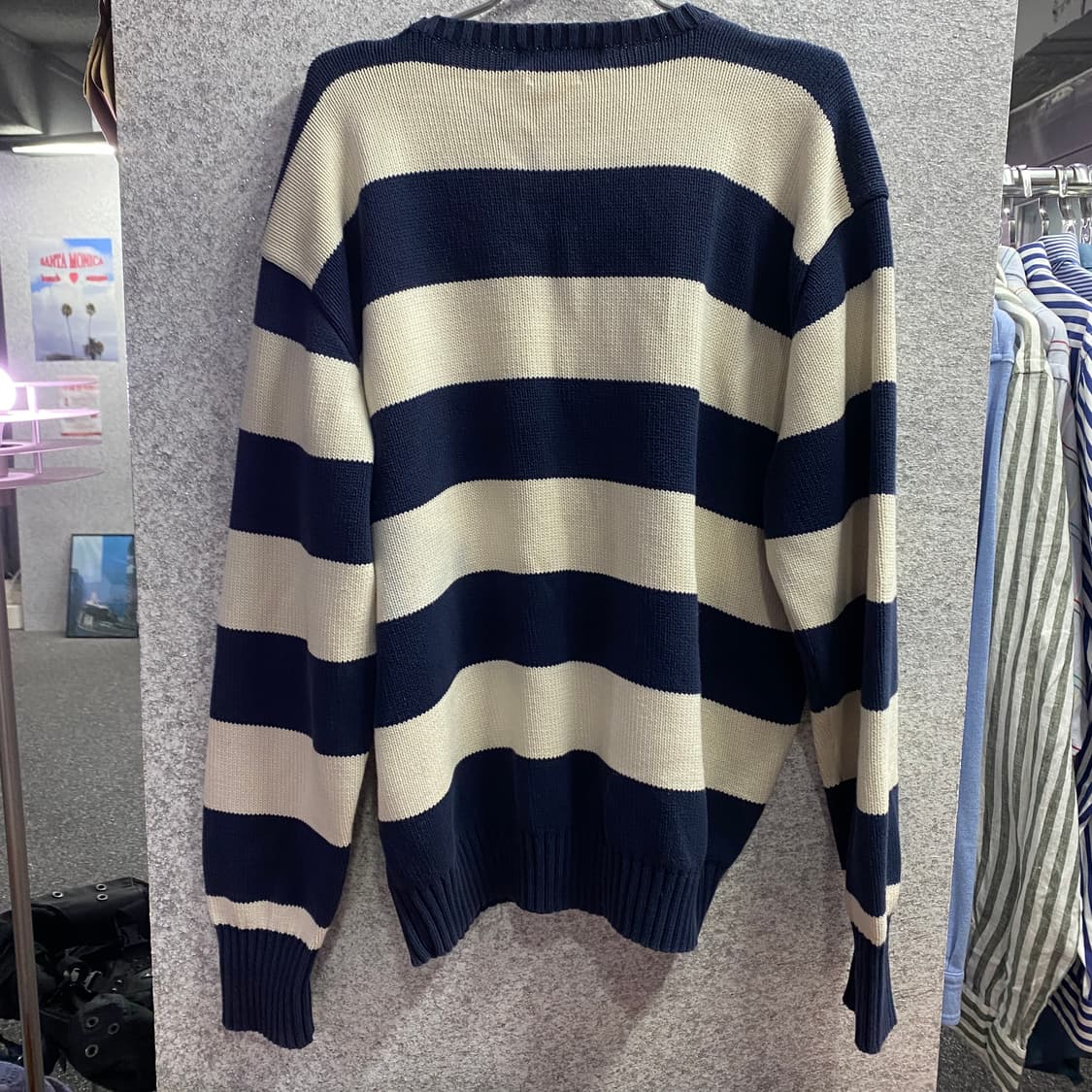 폴로 랄프로렌 단가라 코튼 니트 B4460 상품이미지4