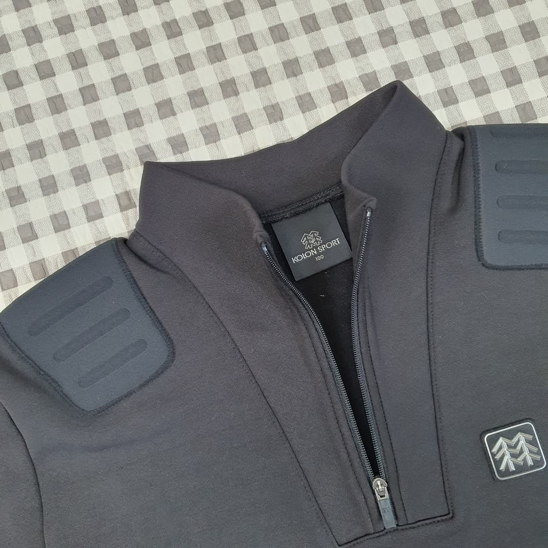 코오롱 반집업 기모 등산복 남자95 상품이미지2