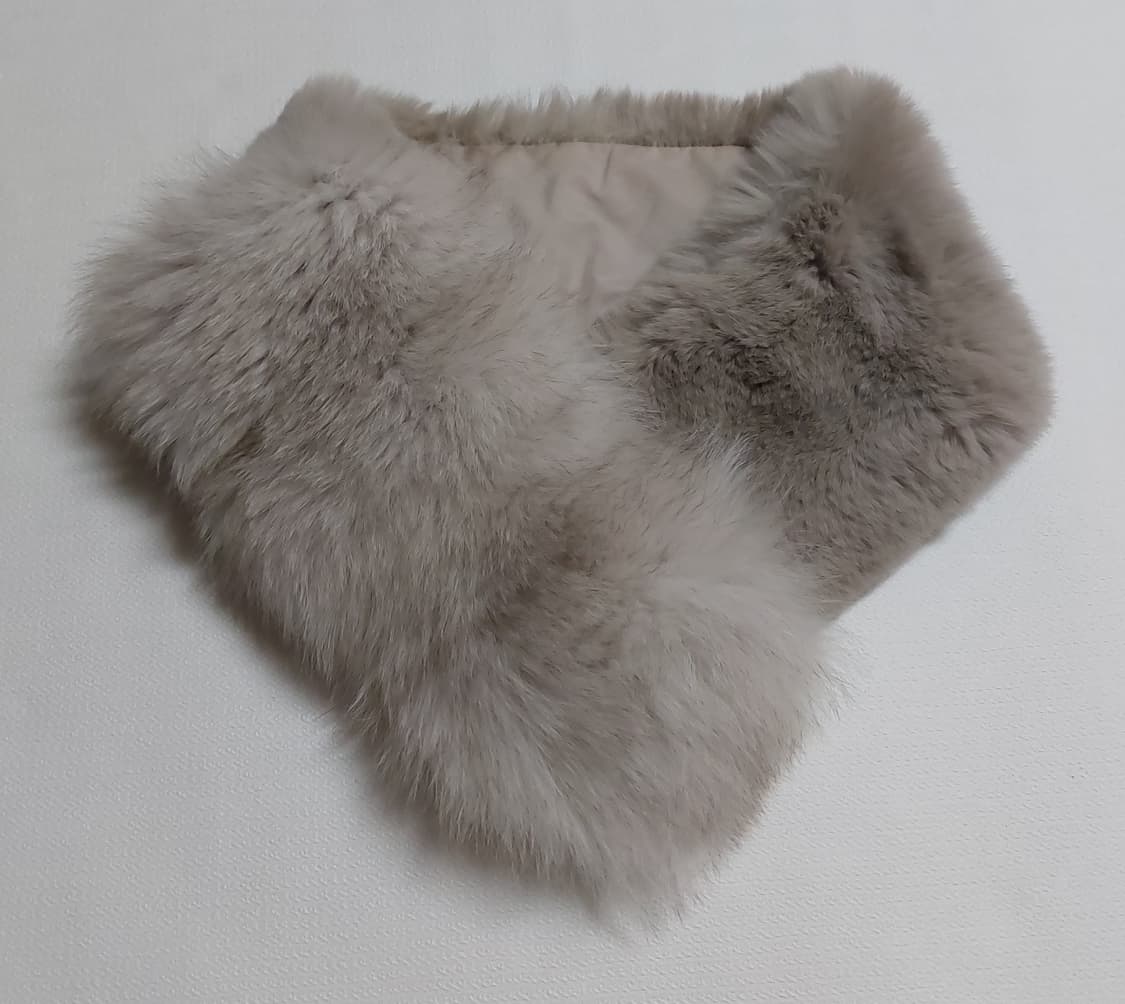 새상품) 빈폴 리얼 퍼 목도리 머플러 여성 퍼 워머 상품이미지4