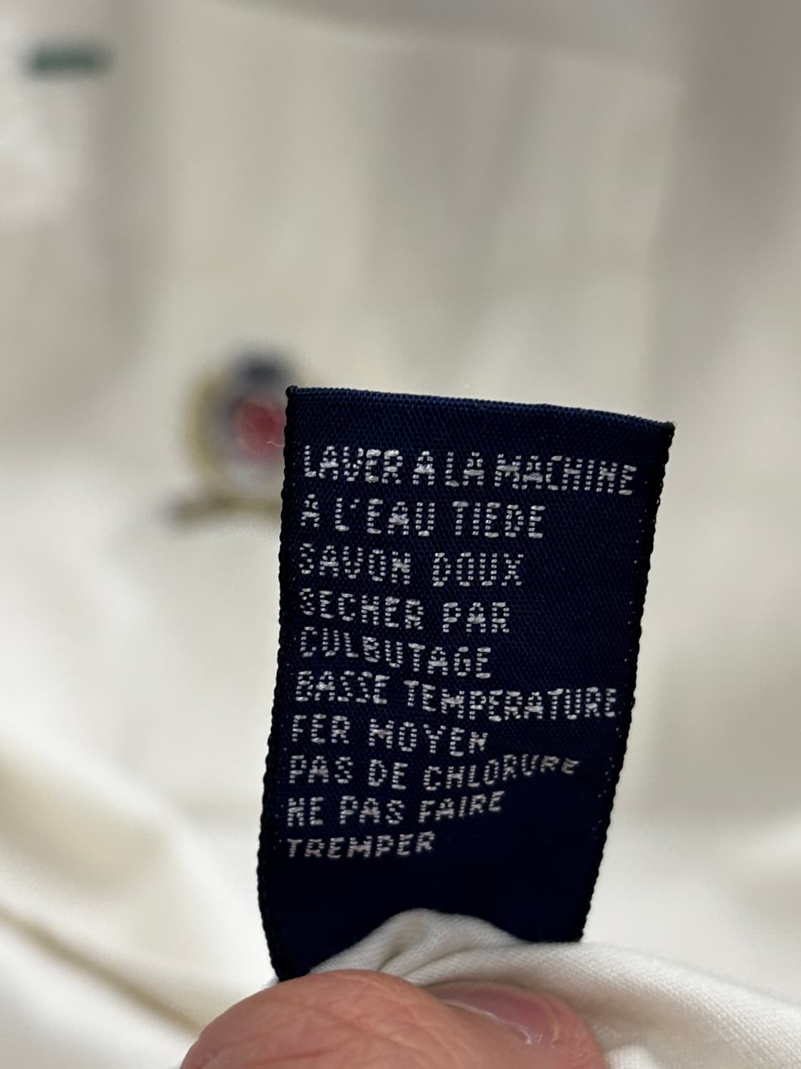 타미힐피거 아이보리 긴팔 셔츠 L 상품이미지6