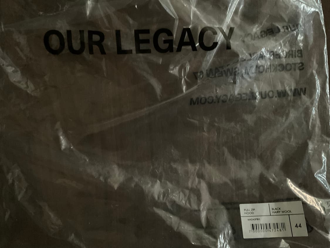 아워레가시 풀 집업 후드 블랙 44 상품이미지6