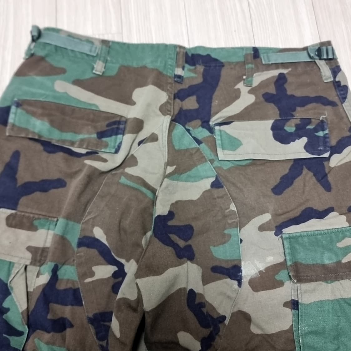 미군 밀리터리 오리지널 카고 바지 우드랜드 패턴(ms) 상품이미지5