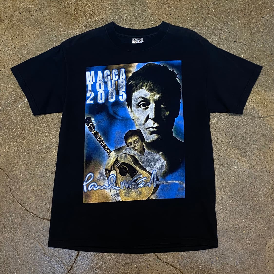 미국 빈티지 마카 MACCA 2005 투어티 락티셔츠 반팔티 상품이미지1