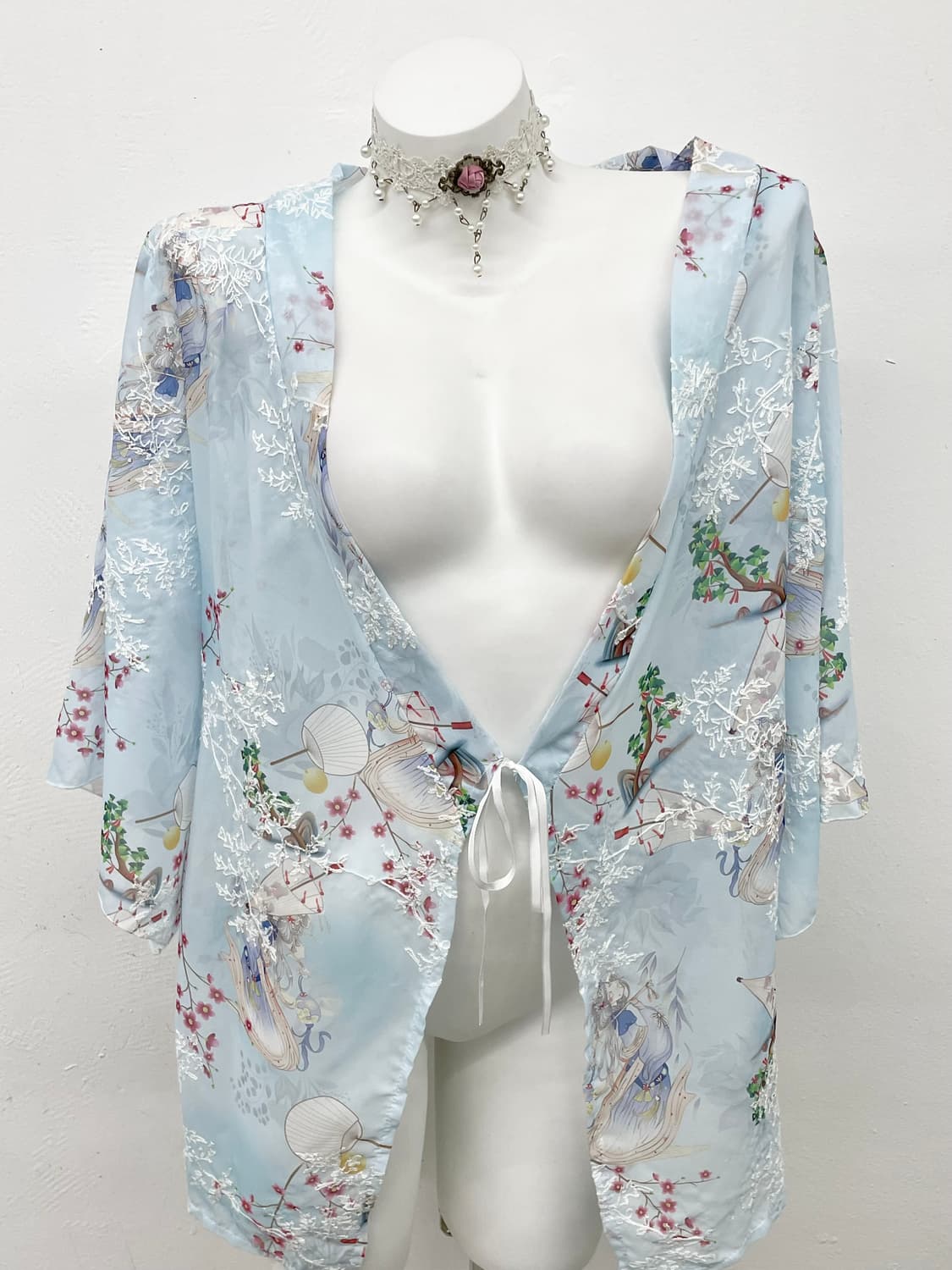 오리엔탈페어리 사쿠라 자수 로브 상품이미지2