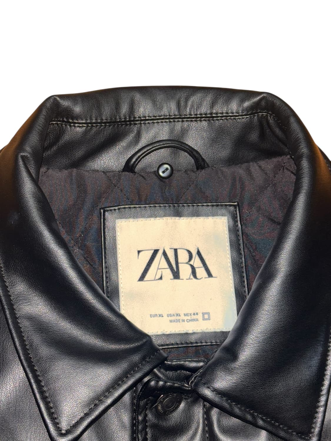 zara 자라 레더 트러커 자켓 상품이미지5