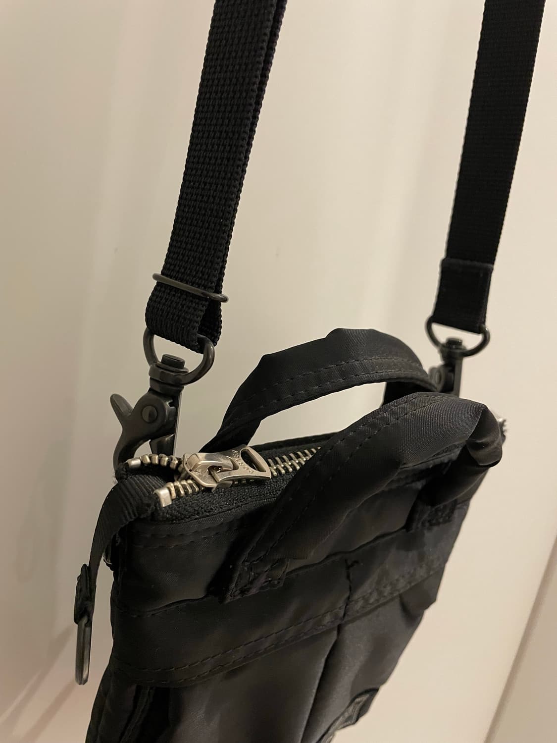 요시다 포터 하울 미니 헬멧백 크로스백 블랙 상품이미지2