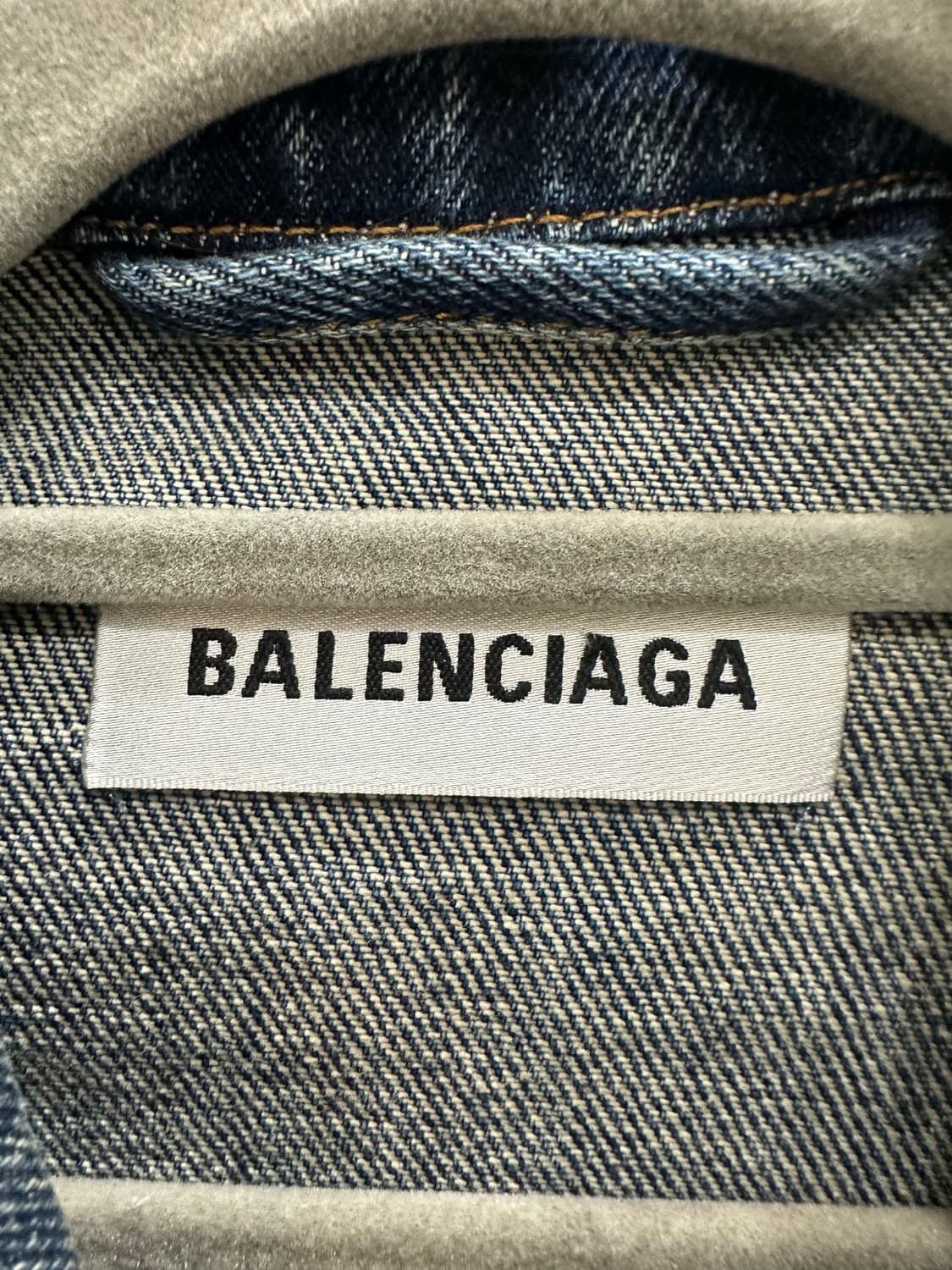 발렌시아가 백로고 데님 자켓 상품이미지6