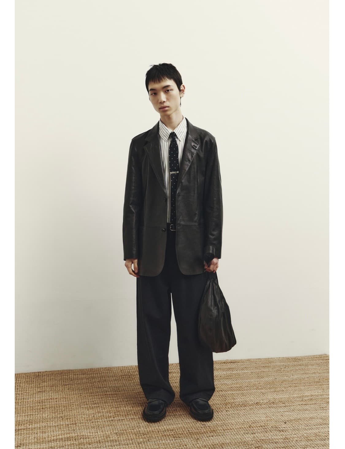 [Youth]Leather Tailored Jacket_S size 상품이미지2