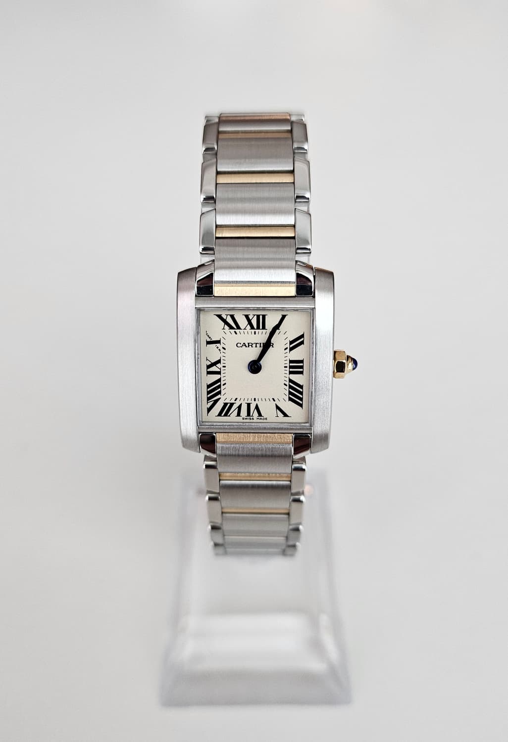 까르띠에 탱크 프랑세즈 18k콤비 스몰 상품이미지2