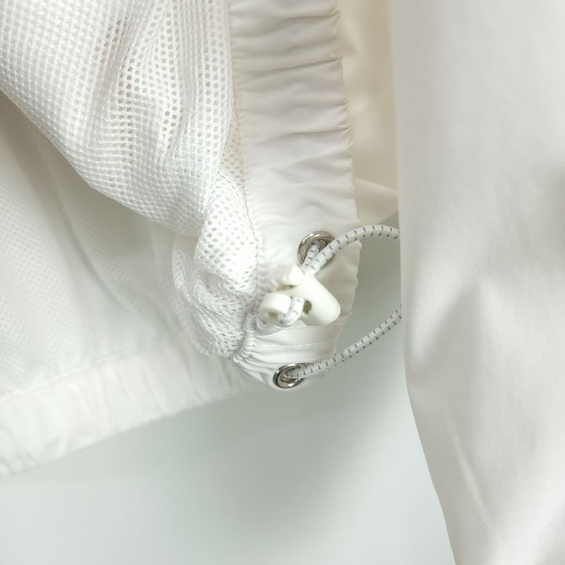 [트래블] 워크샵 오버사이즈 후드 바람막이 자켓 아이보리 M19665 상품이미지8