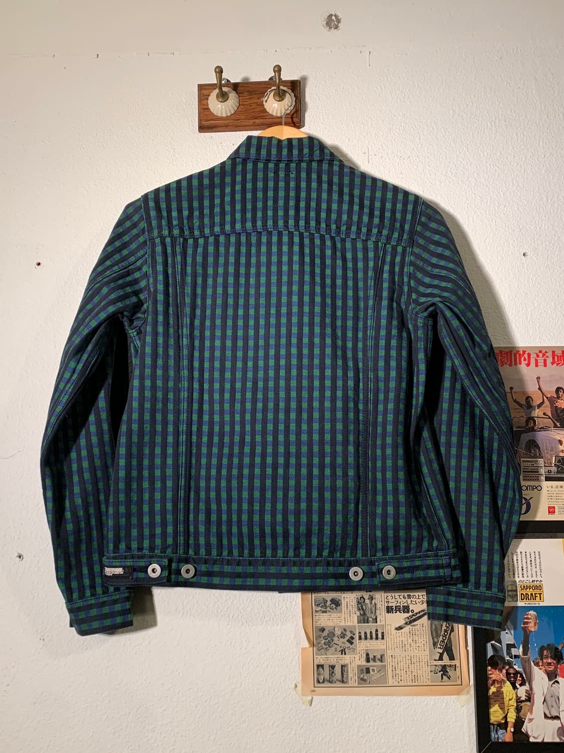 네이버후드 2002년도 체크패턴 자켓 상품이미지2