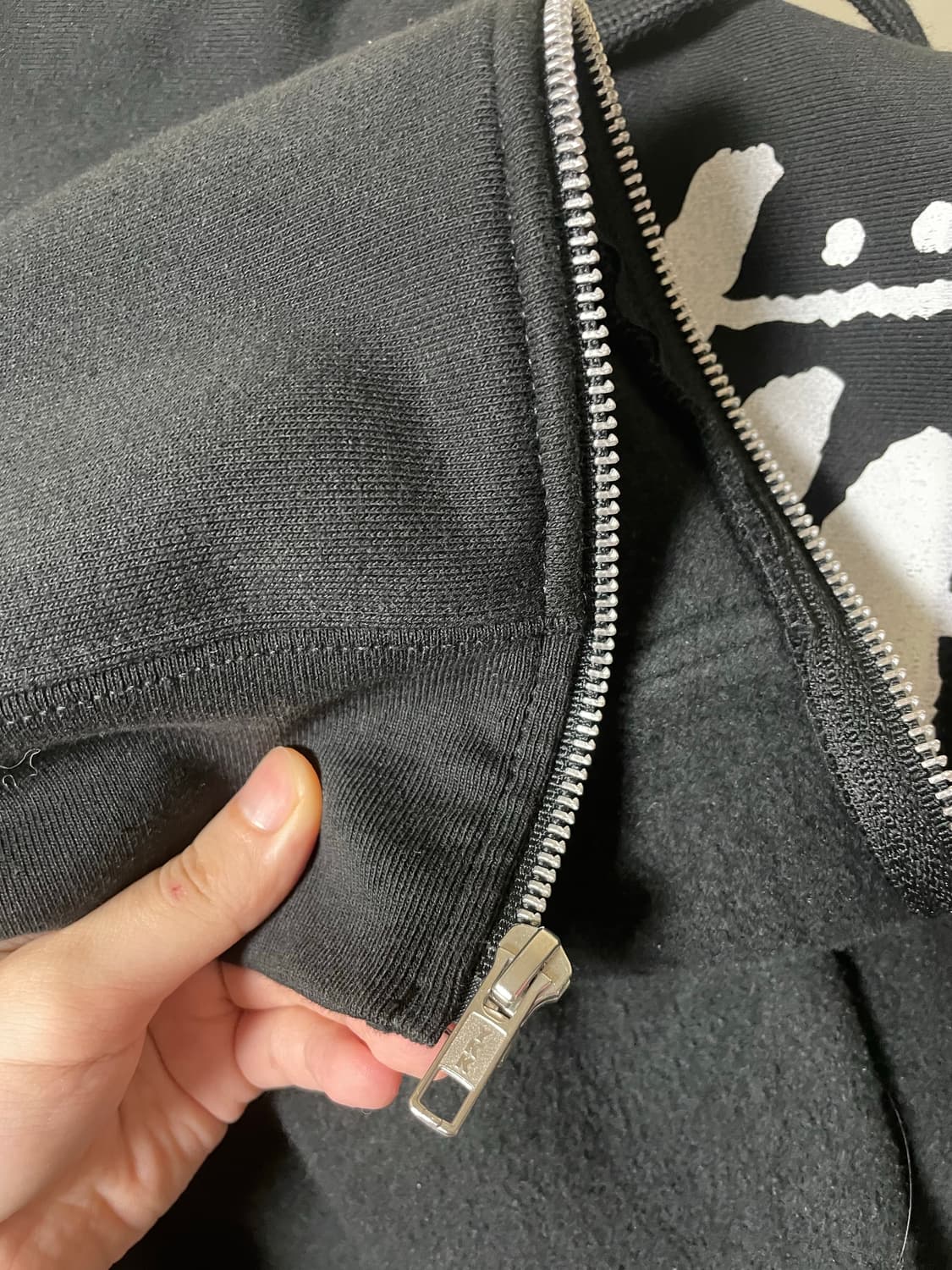 스투시 스탁 후드집업 블랙 L사이즈 판매 상품이미지3