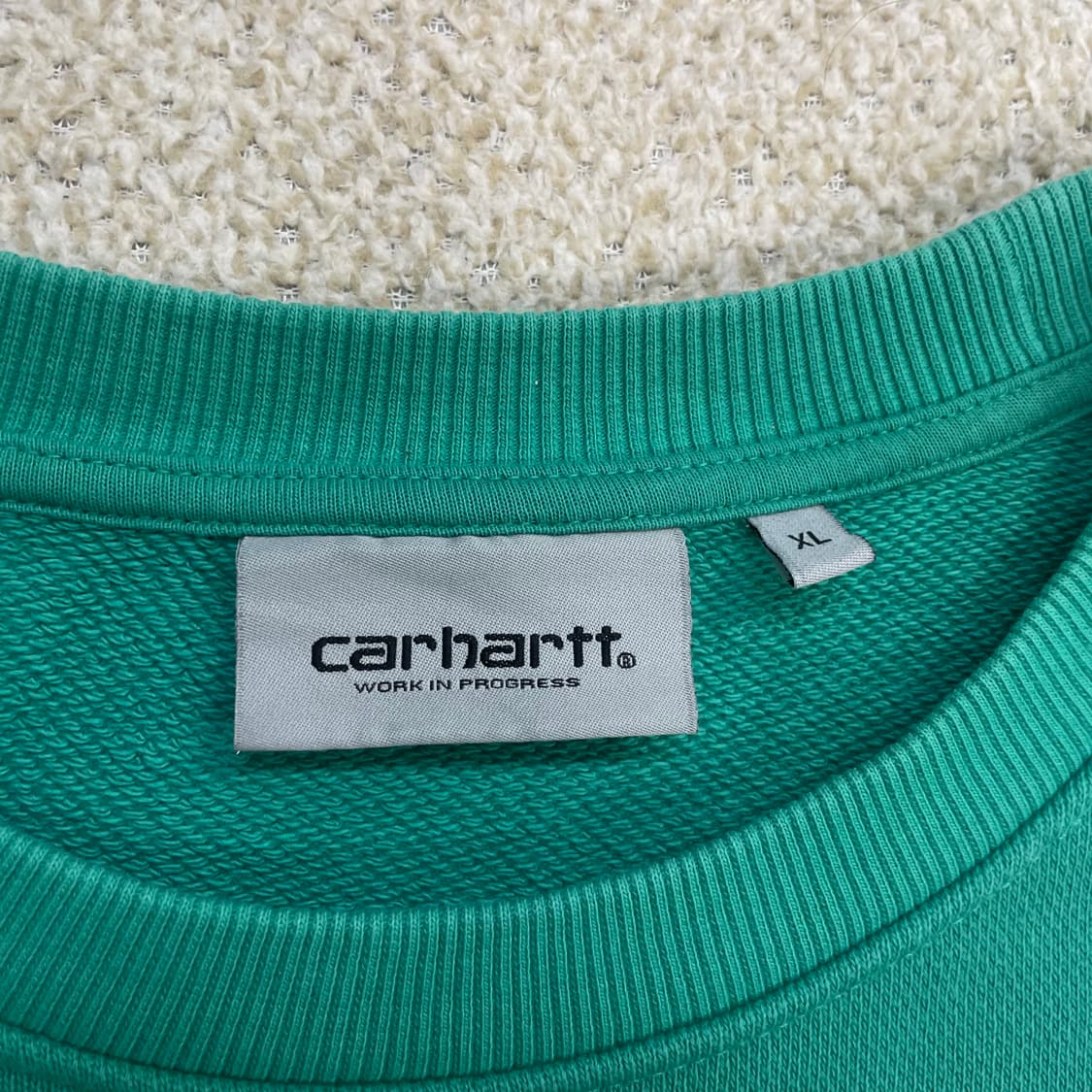 칼하트 Carhartt wip 스펠 로고 크루넥 맨투맨 상품이미지3
